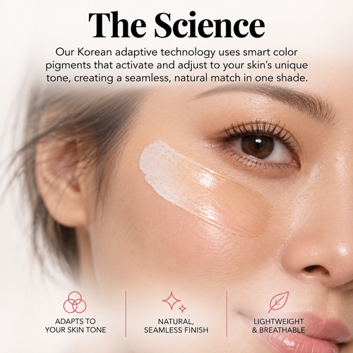 Color Changing Foundation-4-in-1