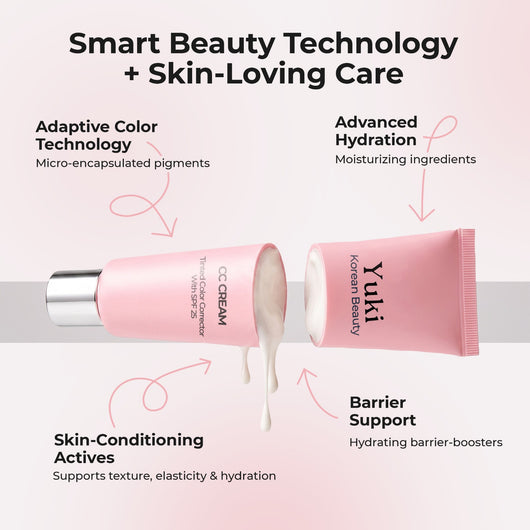 Yuki CC Color Correcting Tinted Serum